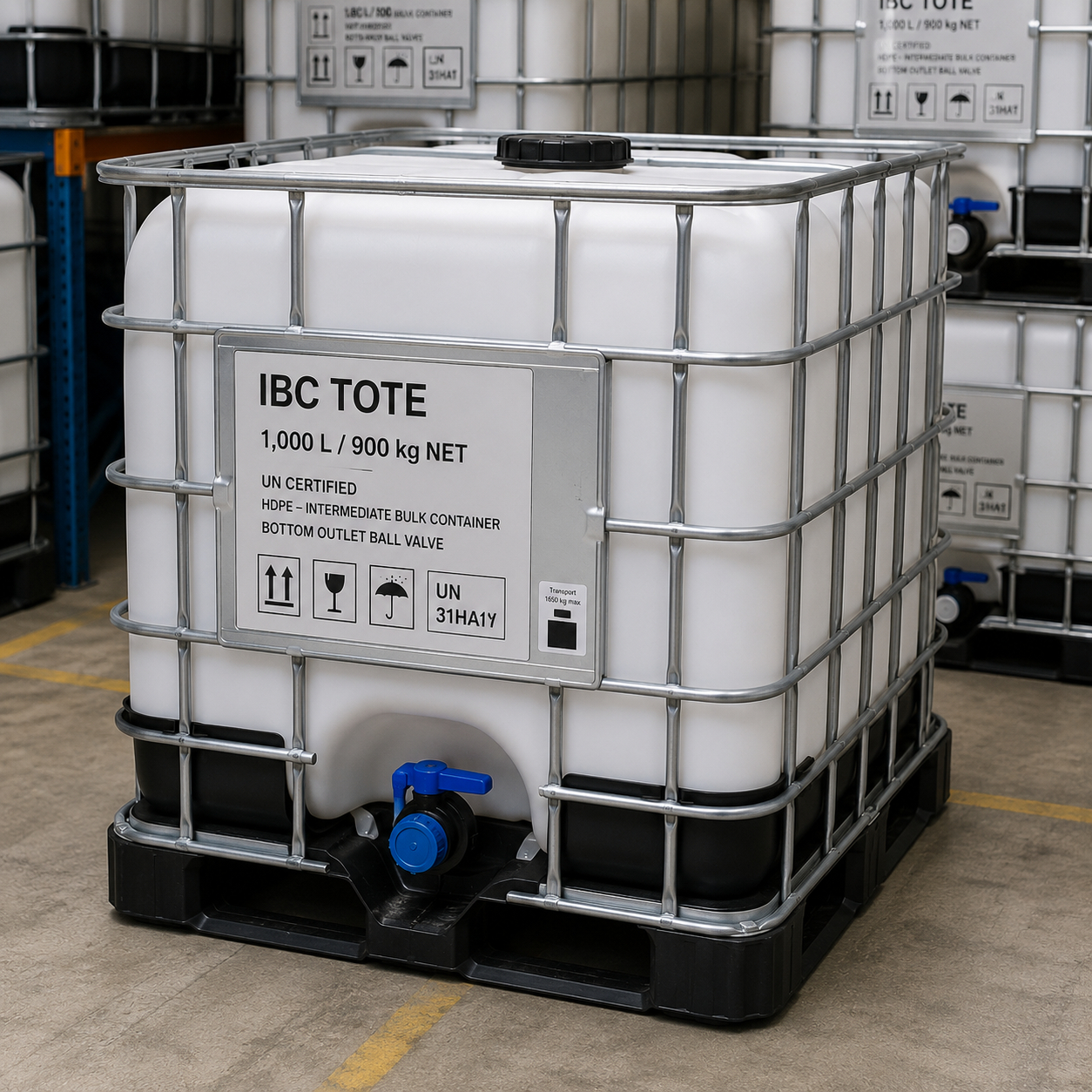 IBC Totes Export Packaging - Nagdev Products