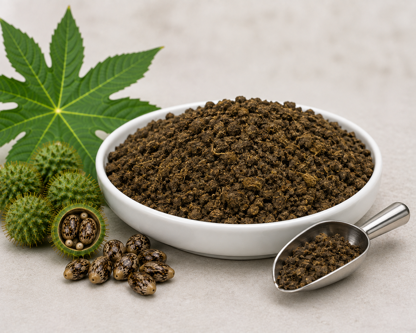 Castor Cake Fertilizer — By-product of castor oil processing