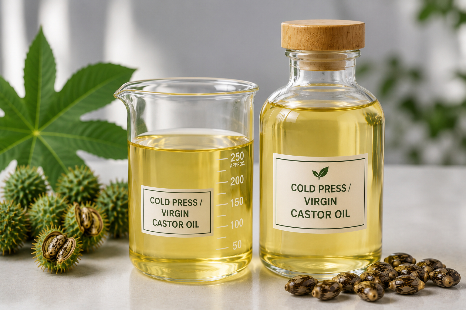 Cold Pressed Castor Oil