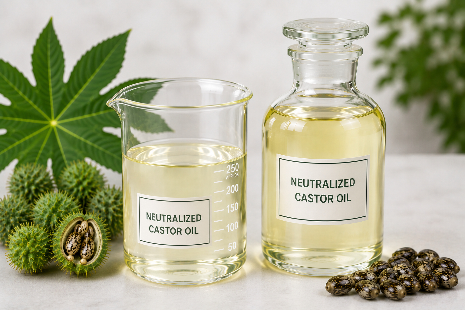 Refined Castor Oil (Pale Pressed Grade – P.P.G)